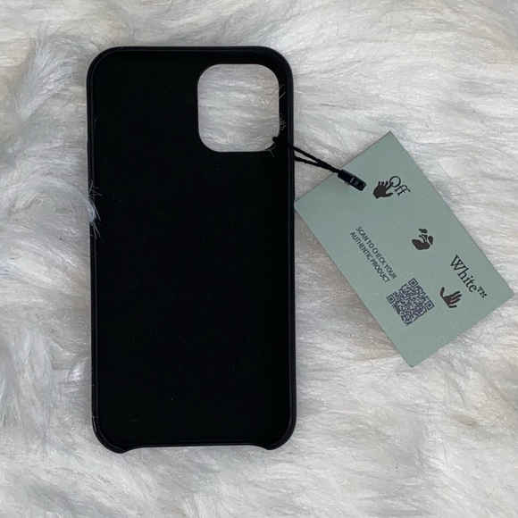 OFF-WHITE BLACK LOGO iPHONE 11 PRO CASE - Picture 4 of 9